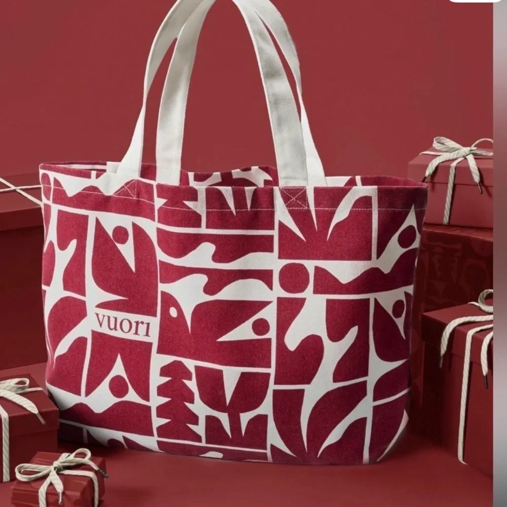 Vuori limited addition holiday Graphic Tote Bag - Picture 2 of 3